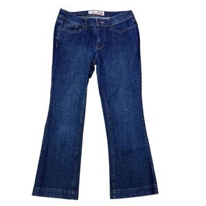 Faded Glory Women's Flare Jeans - Dark Blue